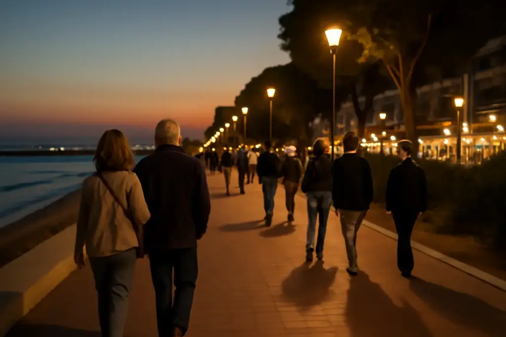 Passeggiate serali sul lungomare di Rimini: il segreto per vivere l’atmosfera più autentica