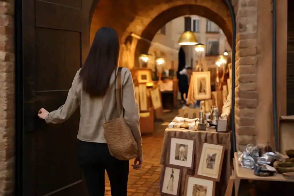 Mercatini d’arte a Rimini centro: come accedere alle esposizioni segrete degli artigiani locali