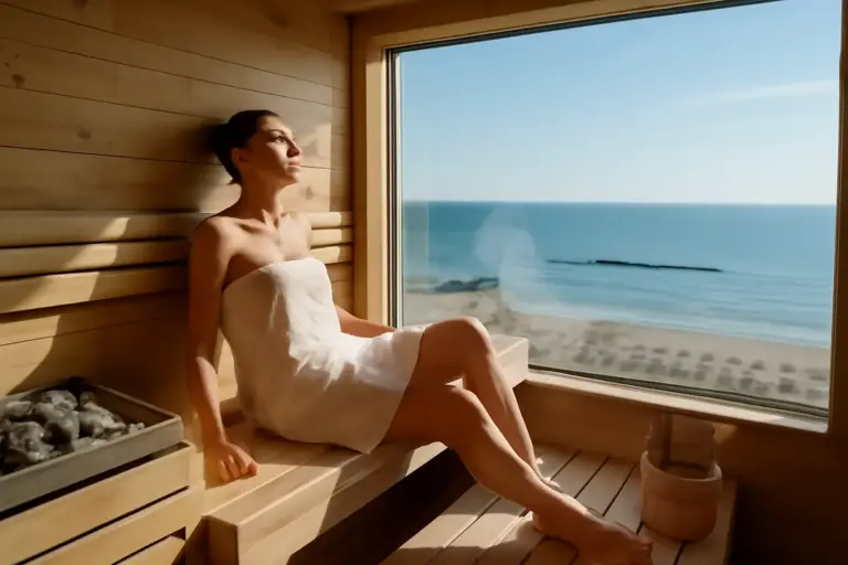 Sauna con vista mare a Rimini: come vivere un’esperienza rigenerante in hotel esclusivi