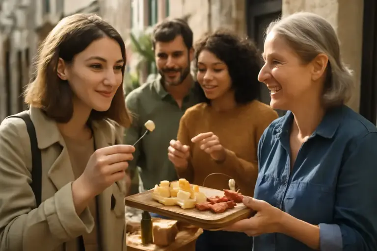 Partecipare ad una degustazione culturale di prodotti tipici: il segreto per sentirsi parte della città